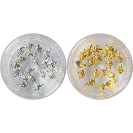 Nail Ssen Nail Art Nail Stone Parts Metal Parts Horned Seashell / 네일쎈 네일아트 네일스톤파츠 메탈파츠 뿔고동