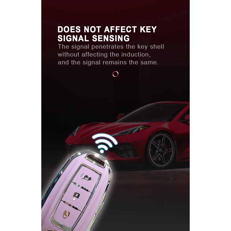 TECART TPU Key Case Fit for Infiniti Q50 Q60 QX50