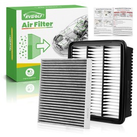RVgolf Engine+Cabin Air Filters Fit for 2021-2026 Hyundai Elantra L4 1.6L, 2021-2026 Elantra L4 2.0L, 2022-2026 Elantra N L4 2.0L Engine Air Filter Replacement Accessories 97133L1000 28113AA100