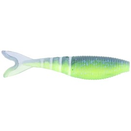 Yamamoto 4" ZAKO/Chartreuse/Electric Blue (6 Pack)