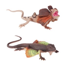 GDFHBD 2 Simulated Lizard Models, Children'S Toys, Teaching Supplies, Which Can Be Used For School Teaching, Desktop Ornaments, And Photo Props.