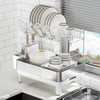 Ewaiira Large Dish Drying Rack, 304 Stainless Steel Dish Racks