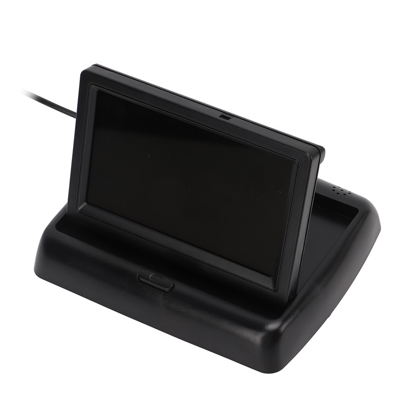 Car Baby Camera 4.3in Large Screen Clear Display 360° Rotating