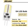 DiCUNO G4 3W LED Daylight White Light Lamps AC/DC 12V