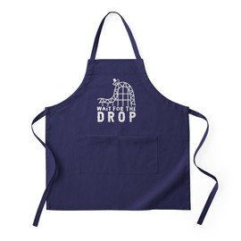 CafePress Roller Coaster Ride Fan Wait for The Apron (Dark) Kitchen Apron with Pockets, Grilling Apron, Baking Apron