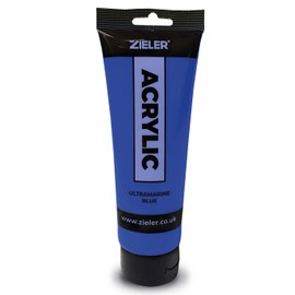 Zieler 120ml Acrylic Paints (Ultramarine Blue)