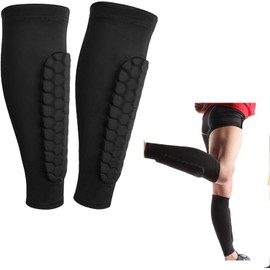 Football Knee Pads for Adults & Youth – Shockproof Honeycomb Compression Sleeves for Soccer, Basketball, Volleyball – Breathable, Anti-Slip Sports Knee Protector – 1 Pair