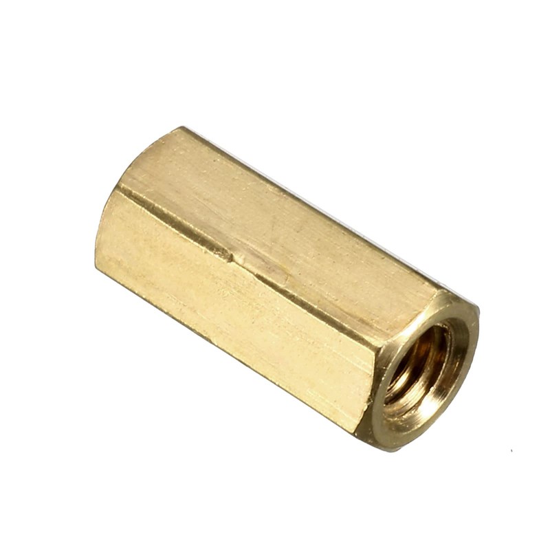 YOKIVE 30 Pcs M3 Spacers, Brass Hex PCB Standoffs Nuts,