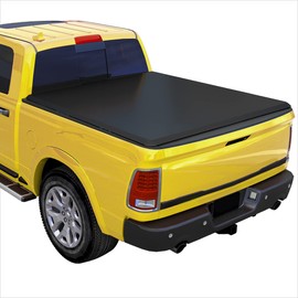 Vinyl Soft Top Roll-up Tonneau Cover Compatible with Ford Explorer Sport Trac with 4.2ft Bed 01-05