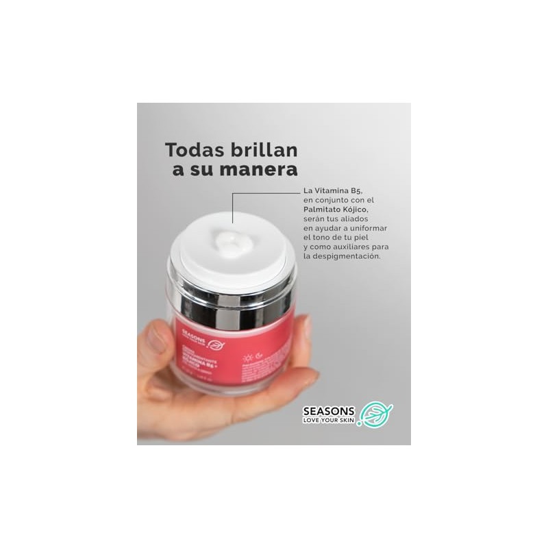 Crema Despigmentante Vitamina B5 + Coenzima Q10 50 g