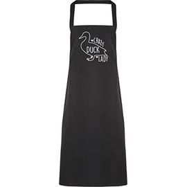 Hippowarehouse Crazy duck lady Apron kitchen cooking painting DIY onesize adult