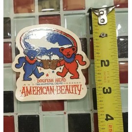 Dogfish Head Brewery Grateful Dead American Beauty & Record Store Day Sticker