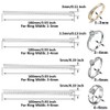 16Pcs Ring Size Adjuster Invisible Clear Ring Sizer Jewelry Fit