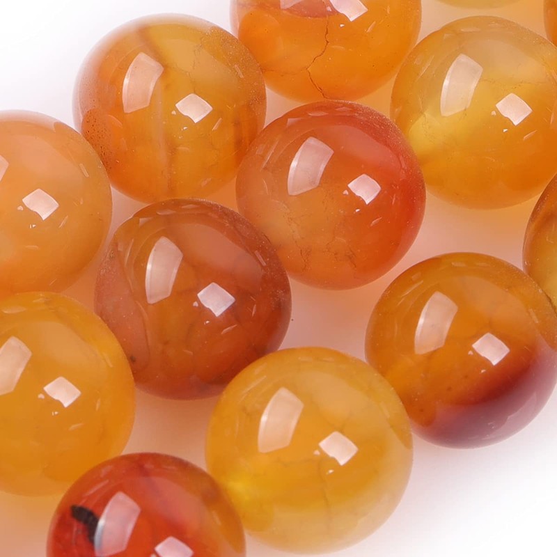 GEM-inside Stripe Botswana Agate Gemstone Loose Beads Natural 10mm Round