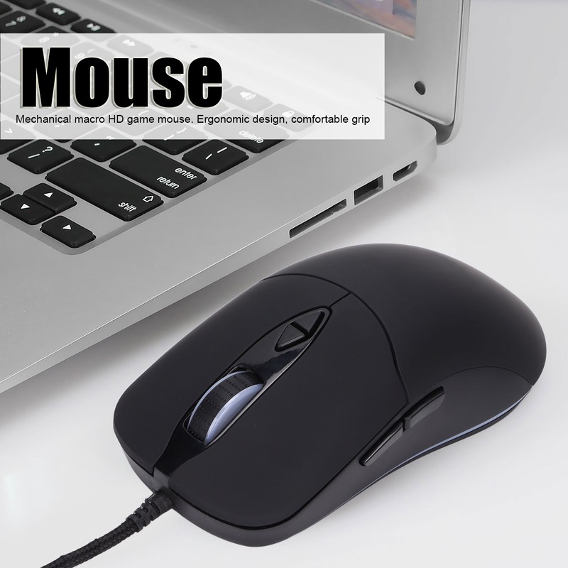 Mouse RGB Light USB 7200DPI 10 Lights Comfortable Grip Good