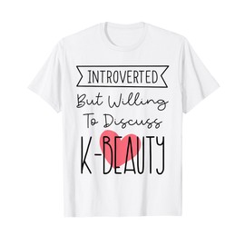 South Korea Fashion K-Beauty Skincare Korean Skin Care T-Shirt