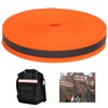 MUNEFE Fluorescent Orange Reflective Tape, High Visibility Reflective Tape Strip,