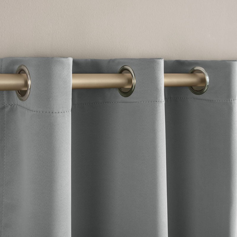 XTMYI Short Curtains for Bathroom Window,48 Inch Length Waterproof Blinds