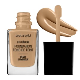 Wet n Wild Photo Focus Dewy Liquid Foundation Makeup, Amber Beige