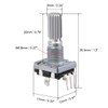 sourcing map 360 Degree Rotary Encoder Code Switch Digital Potentiometer