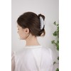 The OideGuiing Durable Acetate Hair Clips - 4-Inch Pearl white