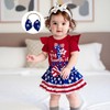Engofs My First 4th of July Baby Girl Outfits Short