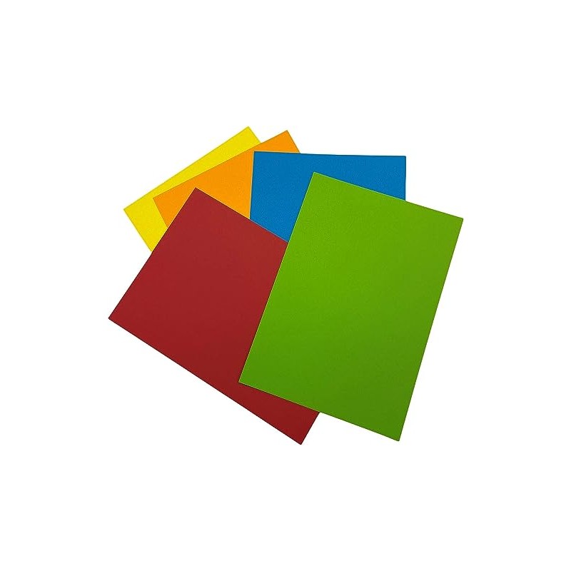 DJP A4 80 GSM Paper - Assorted Bright Coloured Copier
