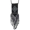 Gypsy Jewels Long Tribal Southwest Native Style Tassel Fringe Multi