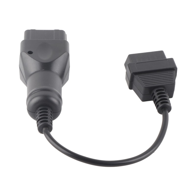 12 Pin to 16 Pin OBD2 Connector Cable OBDII Adapter