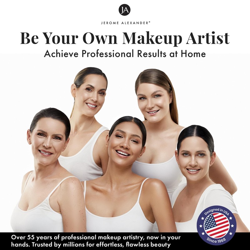 Jerome Alexander MagicMinerals AirBrush Foundation, Spray Makeup with Skincare Active