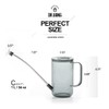 DR.UANG Small Watering Can Indoor Plants with Long Spout (1L,