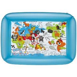 Igarashi PDW-102SV Sekai no Animal Square Pool, 39.4 inches (100 cm), Blue
