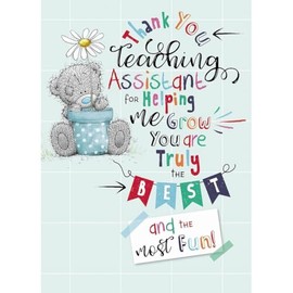 Me To You Thank You Teaching Assistant Tatty Teddy Thank You Card