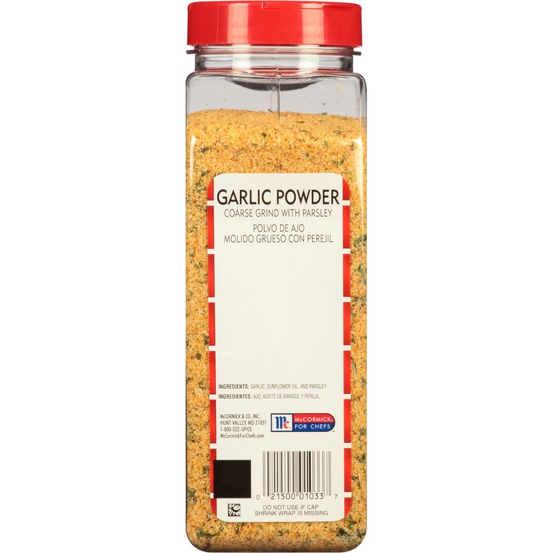 Lawry's Coarse Grind Garlic Powder with Parsley, 24 oz -