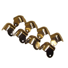 Reliable Hardware Company RH-1510-8-A Set of 8 3-Leg Amp/Cabinet Corner, Nickel