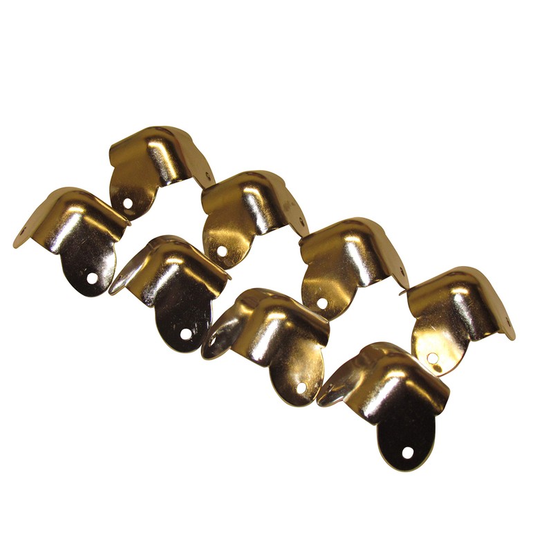 Reliable Hardware Company RH-1510-8-A Set of 8 3-Leg Amp/Cabinet Corner,