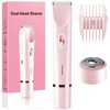 Bikini Trimmer for Women Electric Razors for Women, Double Head