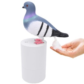Dispensador de Jabón Automático, Dispensador de Jabón Espumoso Pigeon Pooping, Dispensador de Jabón a Pilas para Hogar, Baño, Cocina, Hotel y Restaura
