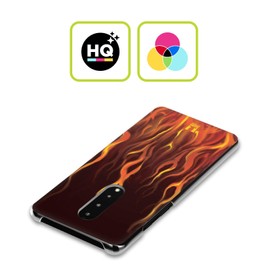Head Case Designs Inferno Hot Rod Flames Hard Case Cover and Matching Wallpaper Compatible with Oppo Reno2 Z