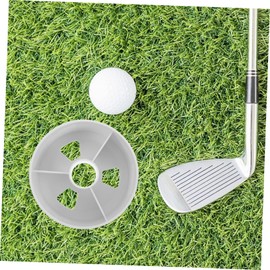 Kisangel 2pcs Golf Putting Cup Golf Hole Cup for Practice Lightweight Portable Training Tool for Enthusiasts