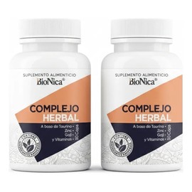 2pack Bionica Complejo Herbal Suplemento Alimenticio 30 Caps Sin Sabor