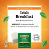 Twinings Decaffeinated Irish Breakfast Black Tea Individually Wrapped Bags, 20