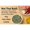 Hida Beauty Dried Thai Holy Basil Leaves 30g Whole Leaves