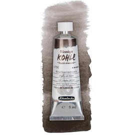 Schmincke - Liquid Charcoal, set, 3 x 5 ml, 18 758 097, for charcoal painting, charcoal drawing and underpainting, vegan