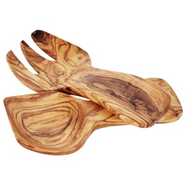 KeboLiv Olive Wood Salad Servers