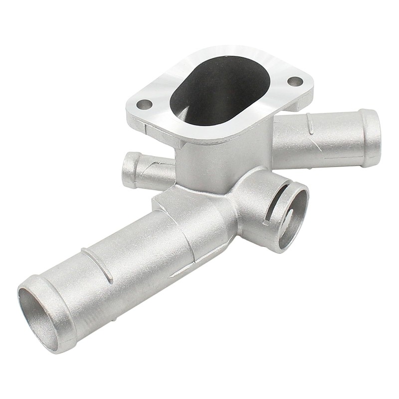 Roneeson Engine Coolant Outlet Flange Aluminium Thermostat Housing for VW