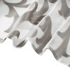 auons Gray Window Scarf Valances Extra Long Bed Canopy Curtains