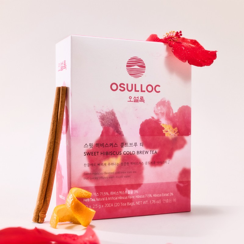 Osulloc [오설록]스윗 히비스커스 콜드브루 티 20입 (원산지:상세설명참조) [Osulloc] Sweet Hibiscus