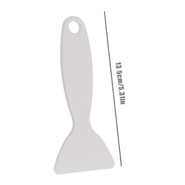 Jitnga Pack of 2 Portable Plastic Ice Scraper De-Icer for Fridge and Freezer 13.5 cm / 5.3 Inches (White)