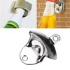 Durable Stainless Steel Bottle Opener,Wall Mounted Silver Opener,for Bartender Cafe